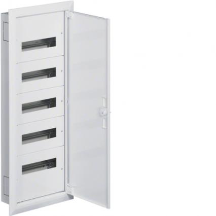 ROZDZIELNICA KOMPLETNA 5X12MODUŁÓW+ZACISKI PE/N IP30/I KL. P/T FW2 - HAGER - FW512FT