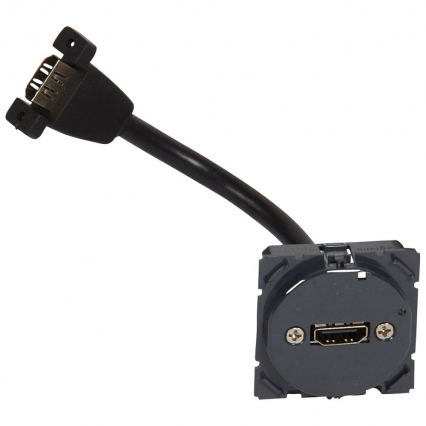 GNIAZDO HDMI TYPU A Z PRZEWODEM CELIANE - LEGRAND - 067377