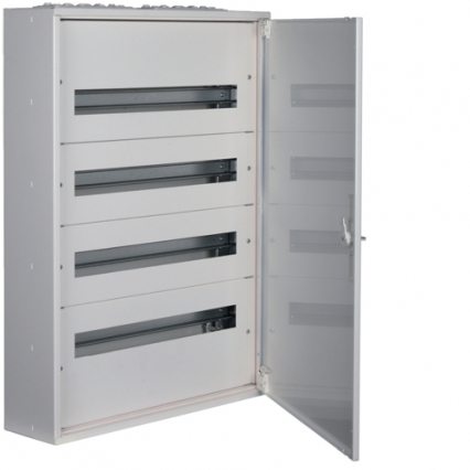ROZDZIELNIA METALOWA 4X24 MODUŁY NATYNKOWA IP30 - HAGER - FW424WT