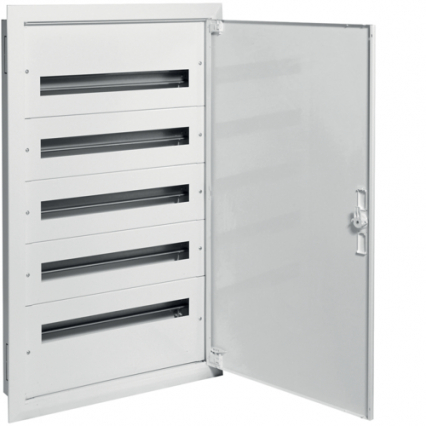 ROZDZIELNIA METALOWA 5X24 MODUŁY PODTYNKOWA IP30 - HAGER - FW524FT