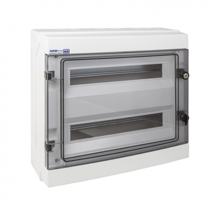 ROZDZIELNIA MODUŁOWA HERMETYCZNA NATYNK 36 MODUŁÓW 2X18 IP65 RH-36 - ELEKTROPLAST OPATÓWEK - 36.136