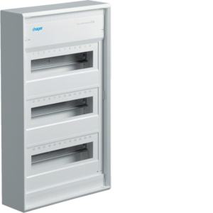 ROZDZIELNIA TWORZYWO 3X12 MODUŁY N/T IP30 - HAGER - VA36B