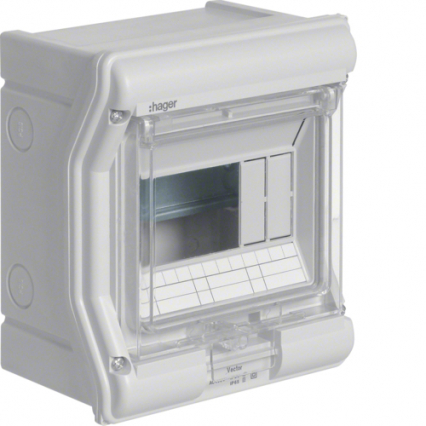 ROZDZIELNIA IP65 6 MODUŁÓW VECTOR II - HAGER - VE106L