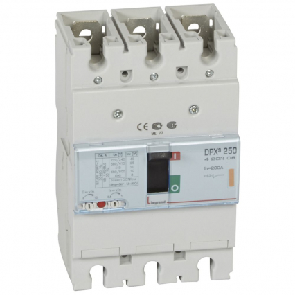 WYŁĄCZNIK MOCY 200A 3 BIEGUNY 25KA DPX3 250 - LEGRAND - 420208