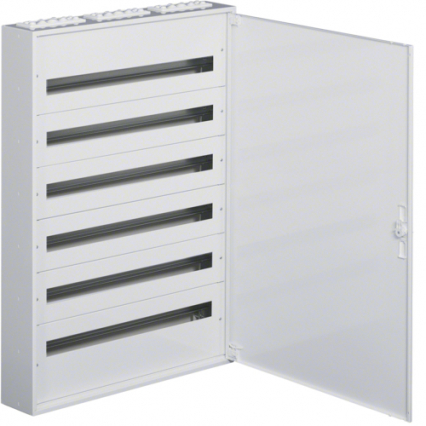 ROZDZIELNICA KOMPLETNA 6X36MODUŁÓW +ZACISKI PE/N IP30/I KL.N/T - HAGER - FW636WT