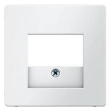 ELEMENT CENTRALNY DO GNIAZDA TAE I GŁOŚNIKOWEGO BIAŁY AKSAMIT Q.1 - HAGER - 10336089