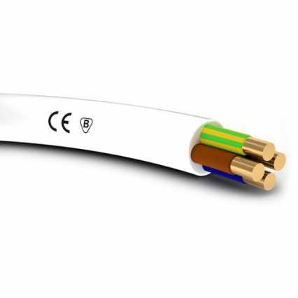 PRZEWÓD INSTALACYJNY YDY 4X1,5 750V ŻOŁTO-ZIELONY - KABLE I PRZEWODY - G-103039