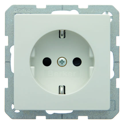 GNIAZDO SCHUKO BIAŁY AKSAMIT Q.1 - HAGER - 47436089