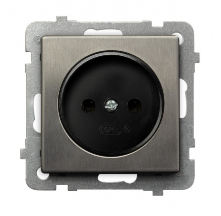 GNIAZDO POJEDYNCZE STAL INOX SONATA - OSPEL - GP-1RM/m/37