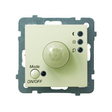 ELEKTRONICZNY CZUJNIK RUCHU ECRU AS - OSPEL - ŁP-16G/m/27