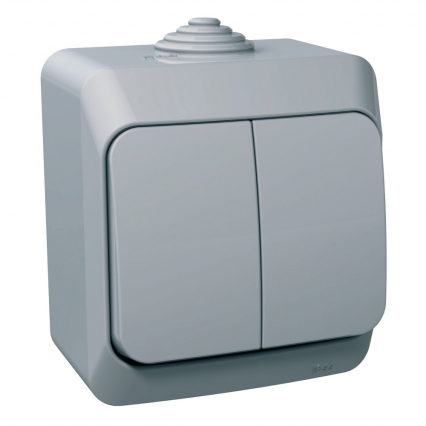 ŁĄCZNIK ŚWIECZNIKOWY JASNY SZARY CEDAR PLUS - SCHNEIDER ELECTRIC - WDE000650