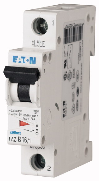 WYŁACZNIK NADPRĄDOWY C 10A 1 BIEGUN FAZ-C10/1 - EATON - 278557