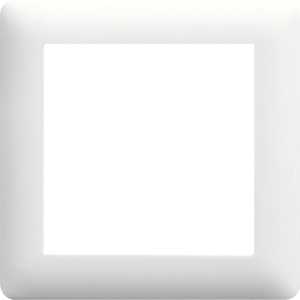 RAMKA POJEDYNCZA BIAŁY LUMINA SOUL - HAGER - WL5010