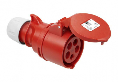GNIAZDO PRZENOŚNE SHARK 32A 400V 3P+Z+N - PCE - 225-6
