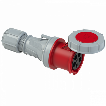 GNIAZDO PRZENOŚNE POWER TWIST 63A 400V 3P+Z+N  - PCE - 235-6