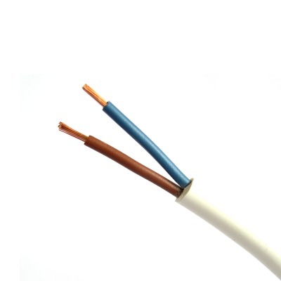 PRZEWÓD MIESZKANIOWY OMY 2X1 BIAŁY H03VV-F - KABLE I PRZEWODY - G-111573