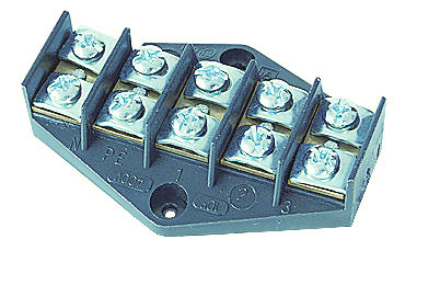 PŁYTKA ODGAŁĘŹNA ZPT5-10MM2 5 TORÓW CZARNY - SIMET - 83006007