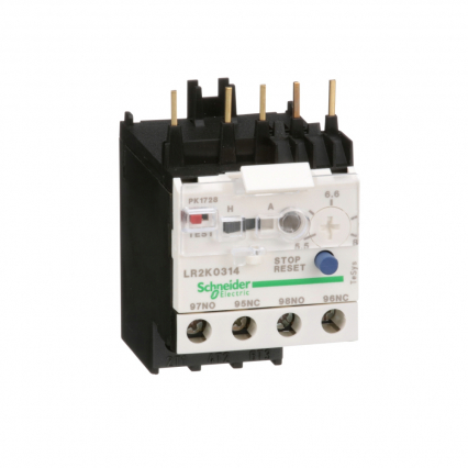PRZEKAŹNIK PRZECIĄŻENIOWY TERMICZNY ZAKRES 5,5..8,0A LC1/LP1 - SCHNEIDER ELECTRIC - LR2K0314