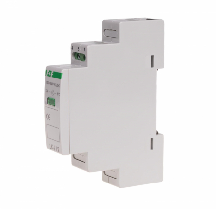 Lampka kontrolna zasilania - jednofazowa LK-712 G 130÷260V - F&F - LK-712G-130-260V