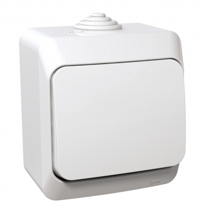 ŁĄCZNIK 1-BIEGUNOWY BIAŁY CEDAR PLUS / FIORD  - SCHNEIDER ELECTRIC - WDE000510