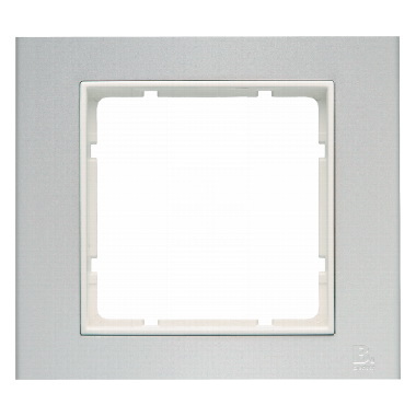 RAMKA POJEDYNCZA ALUMINIOWA BIAŁY B.3 - HAGER - 10113904