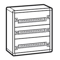 ROZDZIELNIA METALOWA 3X24 MODUŁY NATYNKOWA IP30 - LEGRAND - 020003