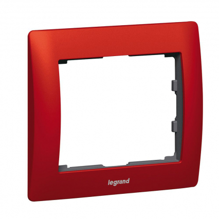RAMKA POJEDYNCZA MAGIC RED SISTENA LIFE - LEGRAND - 771901