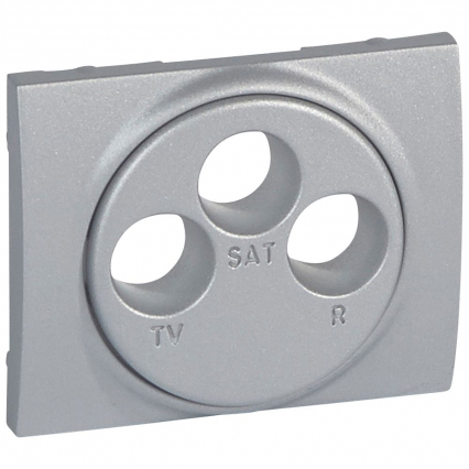 PLAKIETKA GNIAZDA ANTENOWEGO TV-RD-SAT METALIC SISTENA LIFE - LEGRAND - 771373