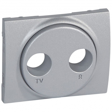 PLAKIETKA DO GNIAZD ANTENOWYCH TV-RD METALIC SISTENA LIFE - LEGRAND - 771372