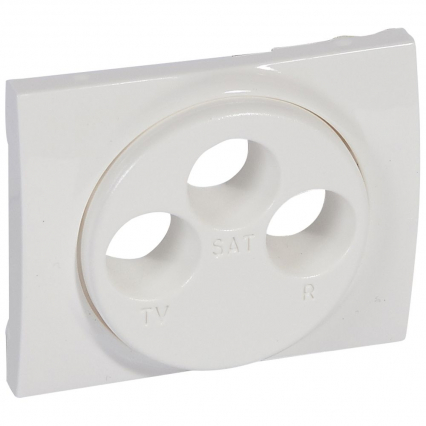 PLAKIETKA GNIAZDA ANTENOWEGO TV-RD-SAT ARCTIC SISTENA LIFE - LEGRAND - 771073
