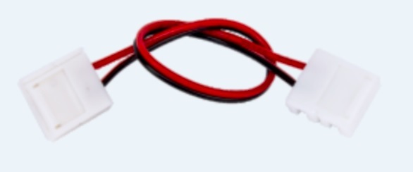 SZYBKOZŁĄCZKA DO TAŚM LED JEDNOKOLOROWYCH 8MM TAŚMA PRZEWÓD TAŚMA SDLC-08KS-2ZP - POLTRONIC - PG007868