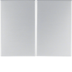 KLAWISZE DO ŁĄCZNIKA DWUKLAWISZOWEGO ALUMINIUM K.5 - HAGER - 14357003