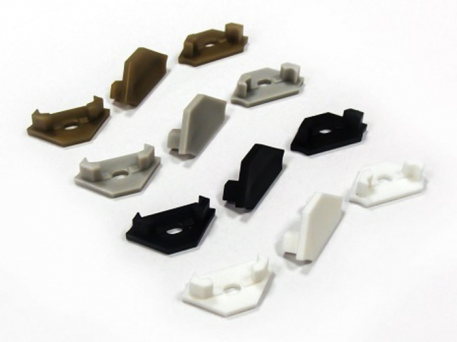 ZAŚLEPKA DO PROFILU ALUMINIOWEGO NZA SZARA ZPL-NZA-S - POLTRONIC - PC012282