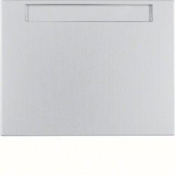 KLAWISZ Z POLEM OPISOWYM ALUMINIUM K.5 - HAGER - 14267003