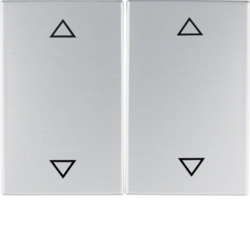 KLAWISZE Z NADRUKIEM SYMBOLU "STRZAŁKI" ALUMINIUM K.5 - HAGER - 14357203
