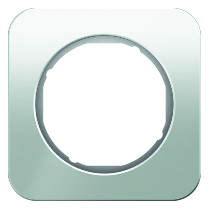 RAMKA POJEDYNCZA SZKŁO BIAŁY R.1 - HAGER - 10112109