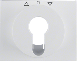 ELEMENT CENTRALNY DO ŁĄCZNIKA ŻALUZJOWEGO NA KLUCZ BIAŁY K.1 - HAGER - 15047109
