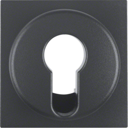 ELEMENT CENTRALNY DO ŁĄCZNIKA NA KLUCZ ANTRACYT B.1/B.3/B.7  - HAGER - 15071606