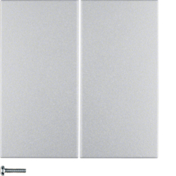 PRZYCISK POCZWÓRNY DO ŚCIEMNIACZA PRZYCISKOWEGO QUICKLINK ALU MAT B.7 KNX RF  - HAGER - 85648183