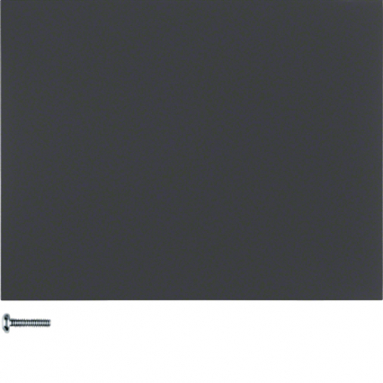 PRZYCISK POJEDYNCZY ANTRACYT MAT K.1 - HAGER - 85141175