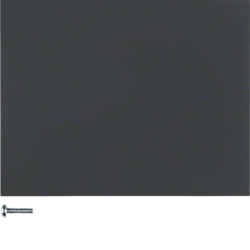 PRZYCISK POJEDYNCZY QUICKLINK ANTRACYT MAT K.1 KNX RF  - HAGER - 85145175