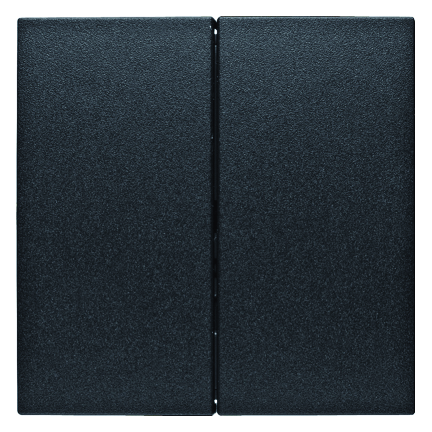 PRZYCISK PODWÓJNY QUICKLINK ANTRACYT MAT S.1/B.3/B.7 KNX RF  - HAGER - 85146185