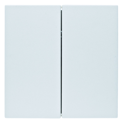 PRZYCISK PODWÓJNY QUICKLINK BIAŁY MAT S.1/B.3/B.7 KNX RF - HAGER - 85146188