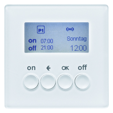 ŁĄCZNIK CZASOWY QUICKLINK BIAŁY Q.1/Q.3 KNX RF  - HAGER - 85745229