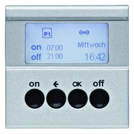 ŁĄCZNIK CZASOWY QUICKLINK ALU MAT B.7 KNX RF  - HAGER - 85745283