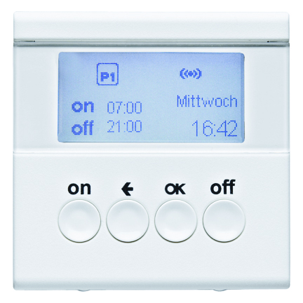 ŁĄCZNIK CZASOWY QUICKLINK BIAŁY MAT S.1/B.3/B.7 KNX RF  - HAGER - 85745288