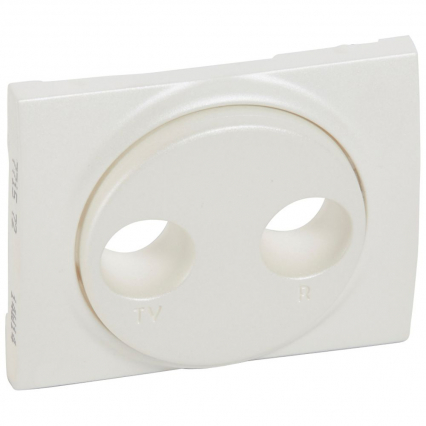 PLAKIETKA GNIAZDA ANTENOWEGO TV-RD PEARL SISTENA LIFE - LEGRAND - 771572