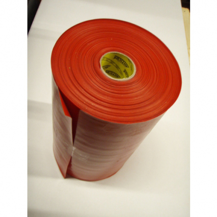 FOLIA KABLOWA CZERWONA 300MM X 0.3MM /100MB/ - ANTICOR - PZ-2510002-3001003