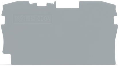 ŚCIANKA KOŃCOWA SZARA TOPJOBS - WAGO - 2004-1291