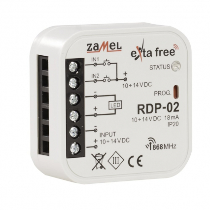 STEROWNIK LED JEDNOKOLOROWY. - ZAMEL - EXF10000089